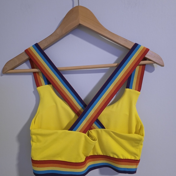 SpongeBob SquarePants Rainbow Sports Bra Small - Picture 6 of 7